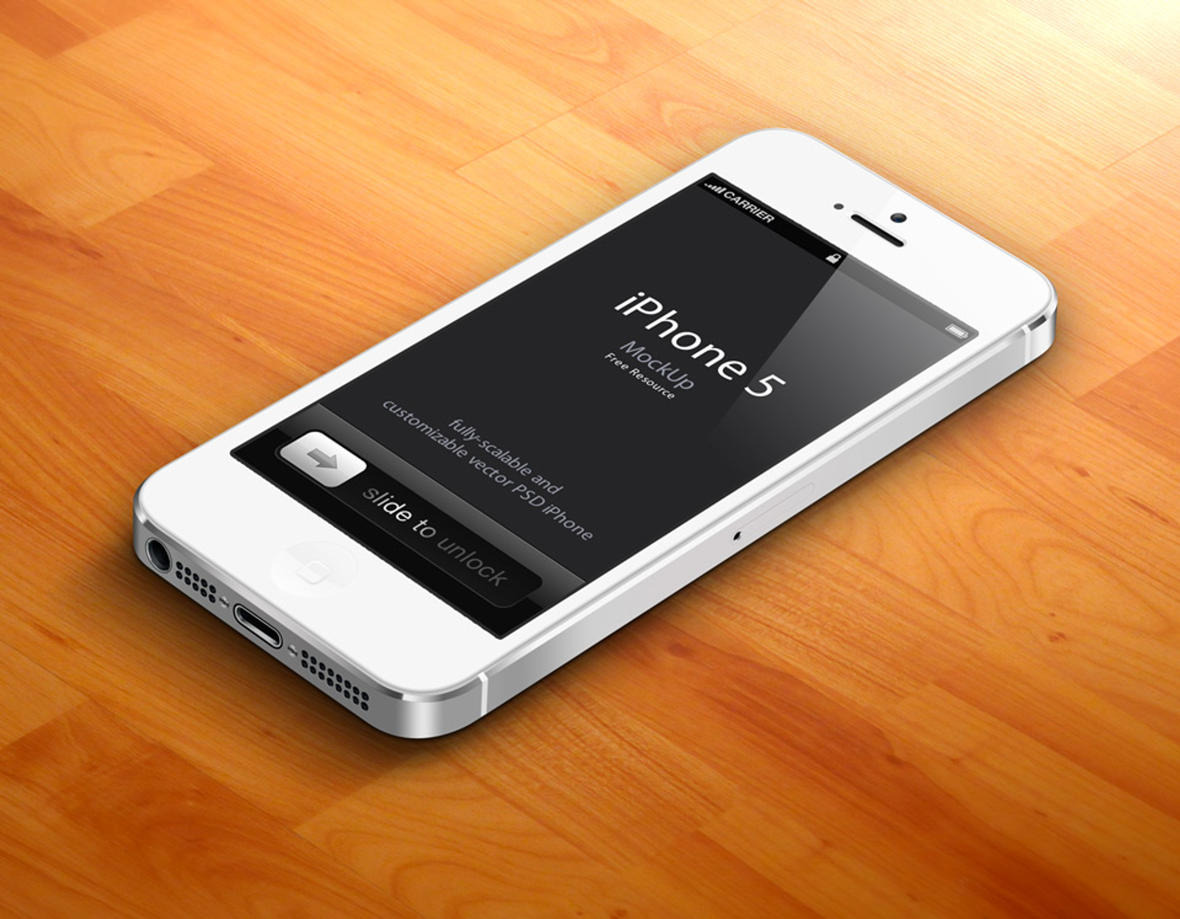 iPhone5 モック 3d-view-iphone-5-psd-vector-