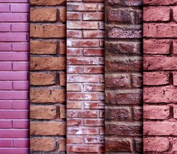 5 Brick Wall Textures Pack 1