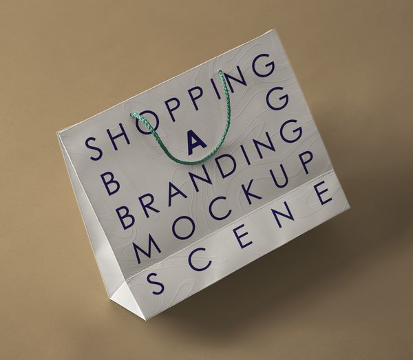 Brand Shopping Bag Psd Mockup