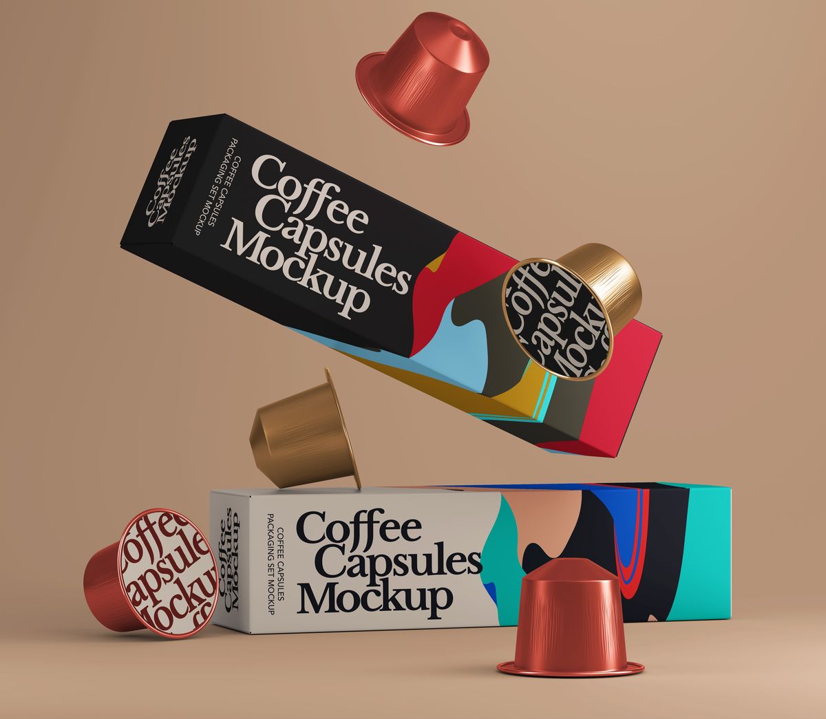 Plastic Coffee Packaging Mockup | Pixeden Club