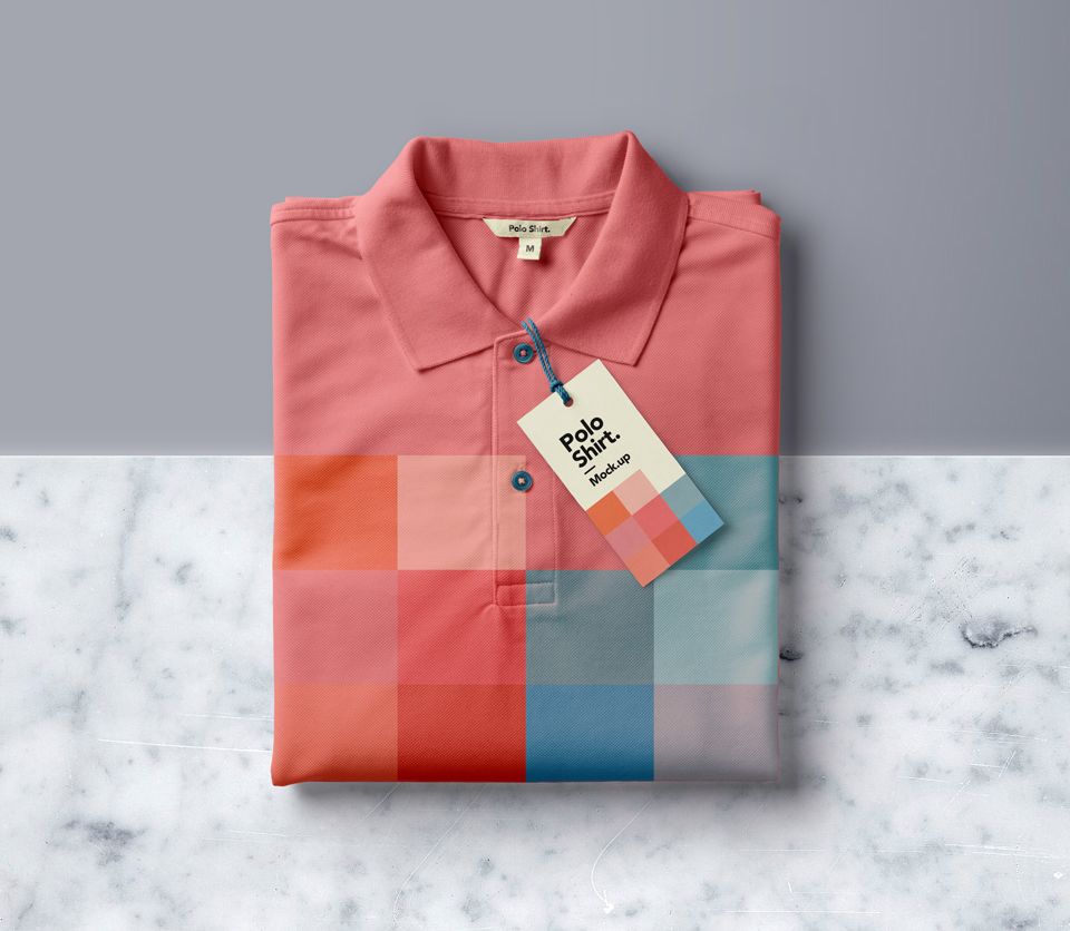 5105+ Psd Polo Shirt Mockup Vol1