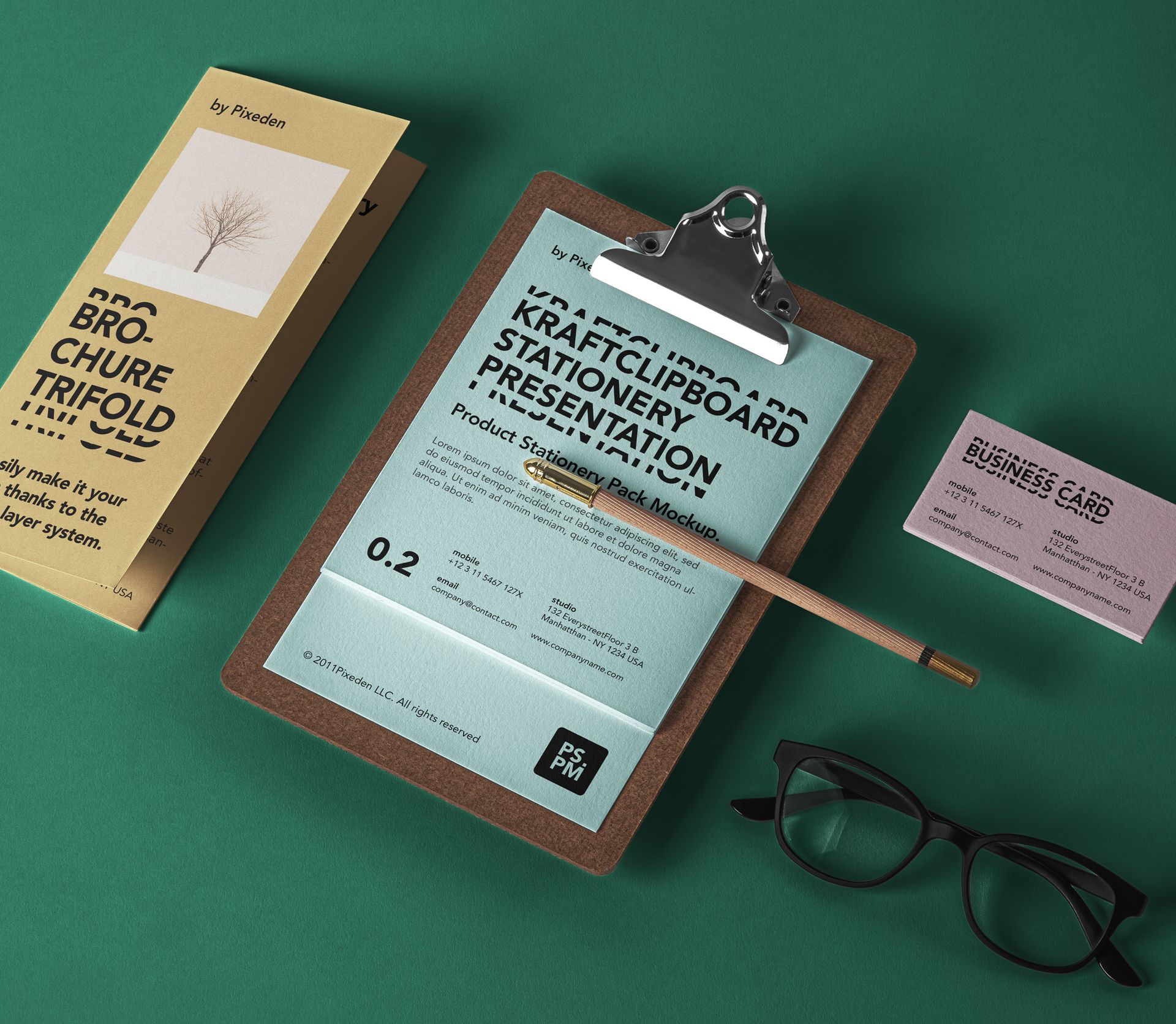 Kraft Clipboard Psd Menu Mockup Pixeden Club