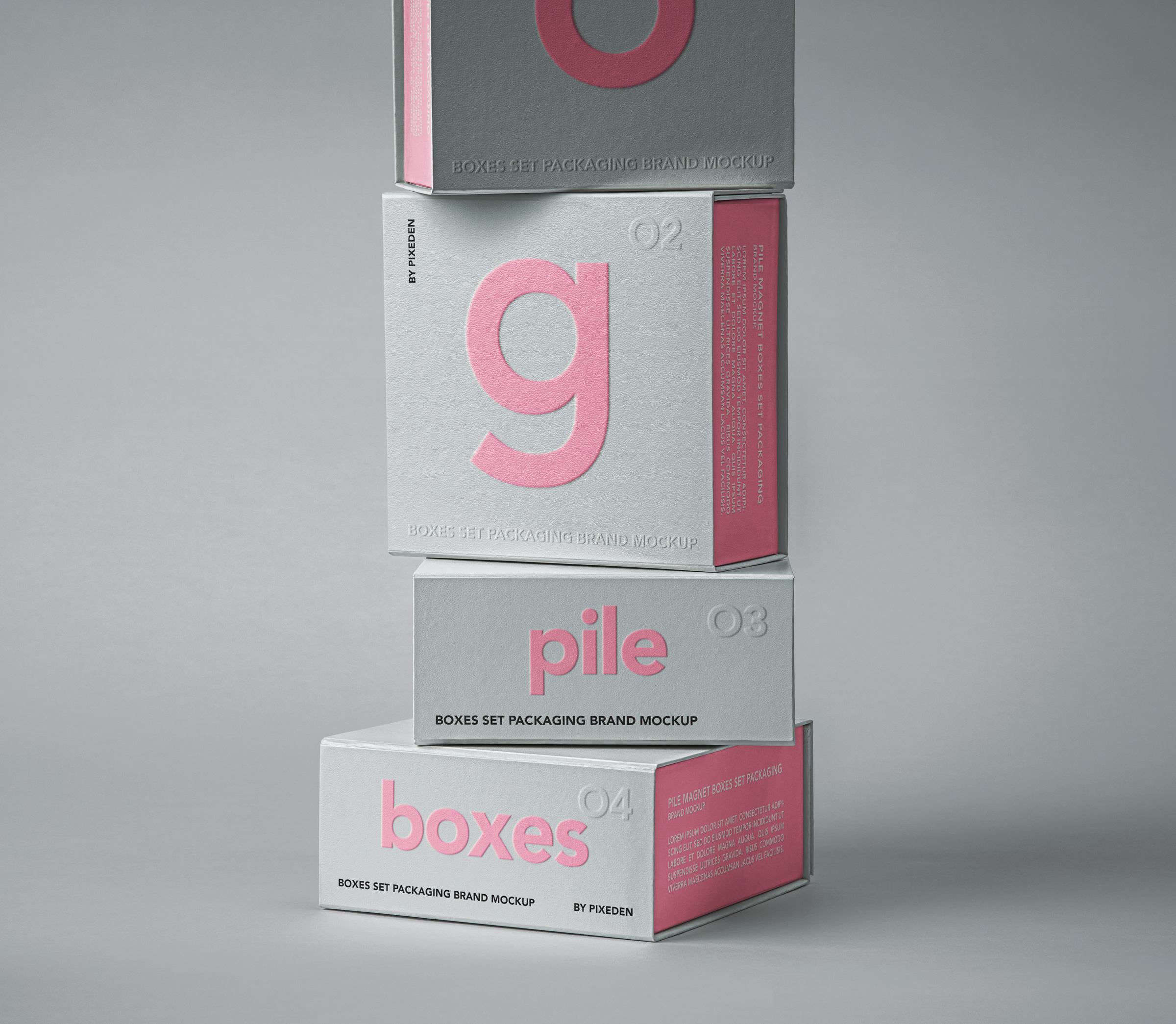 Magnet Boxes Psd Packaging Mockup Set | Pixeden Club