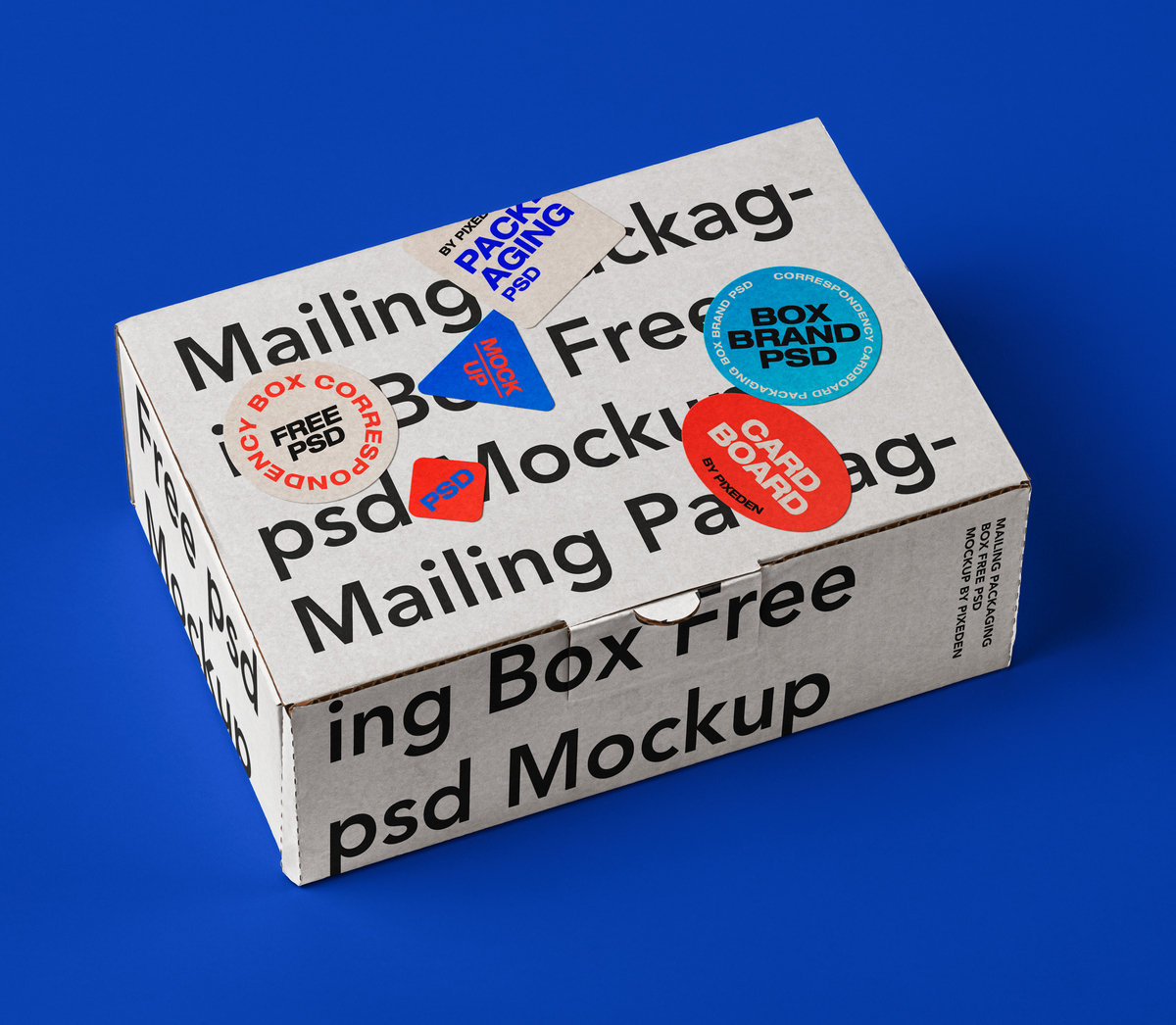 7051+ Square Psd Cardboard Box Mockup