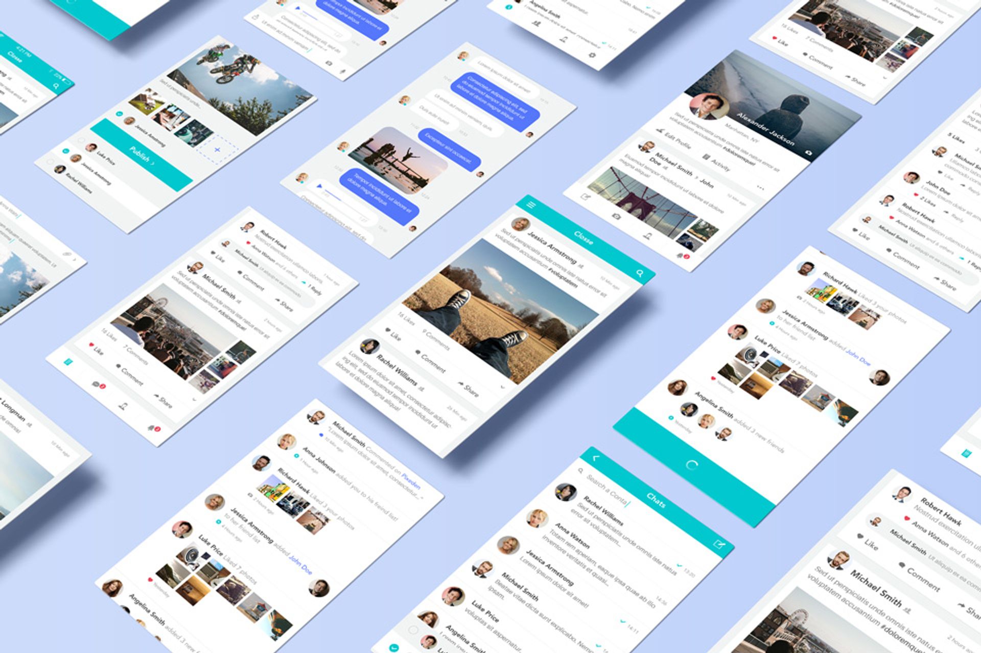 Perspective App Screens MockUp 12 Pixeden Club