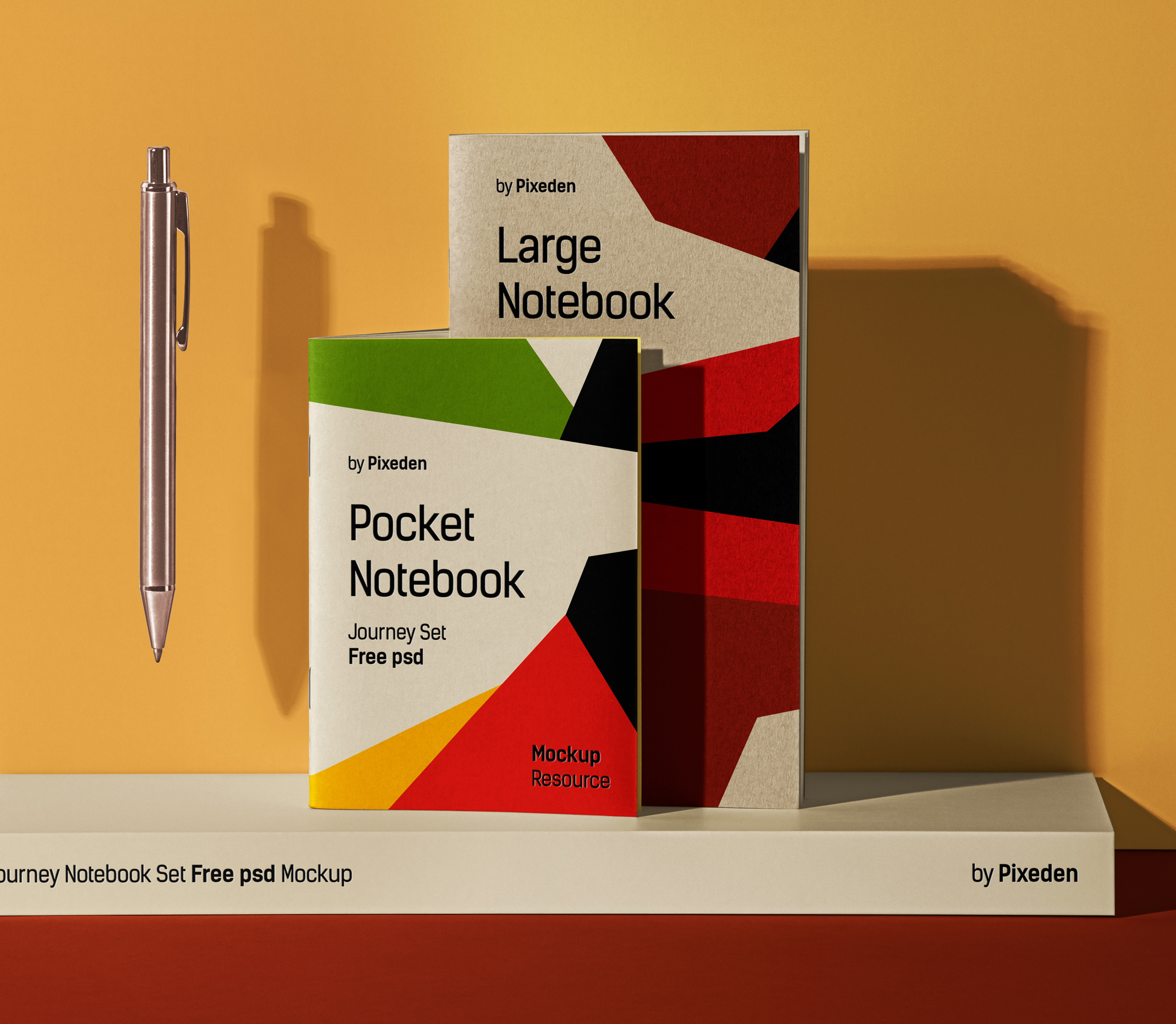 Presentation Notebook Psd Mockup Set | Pixeden Club