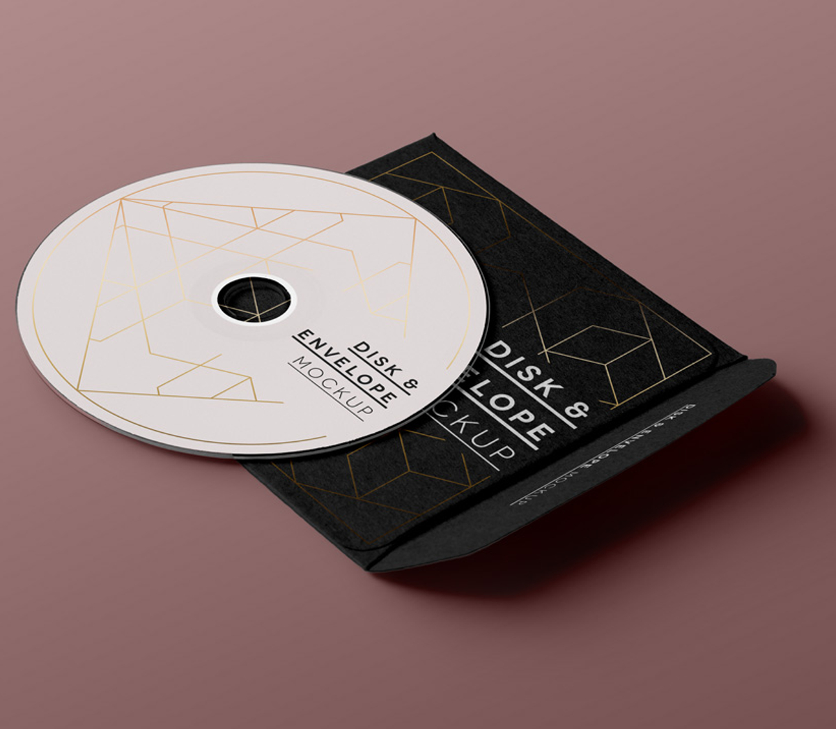 Psd CD Cover Disk Mock Up | Pixeden Club