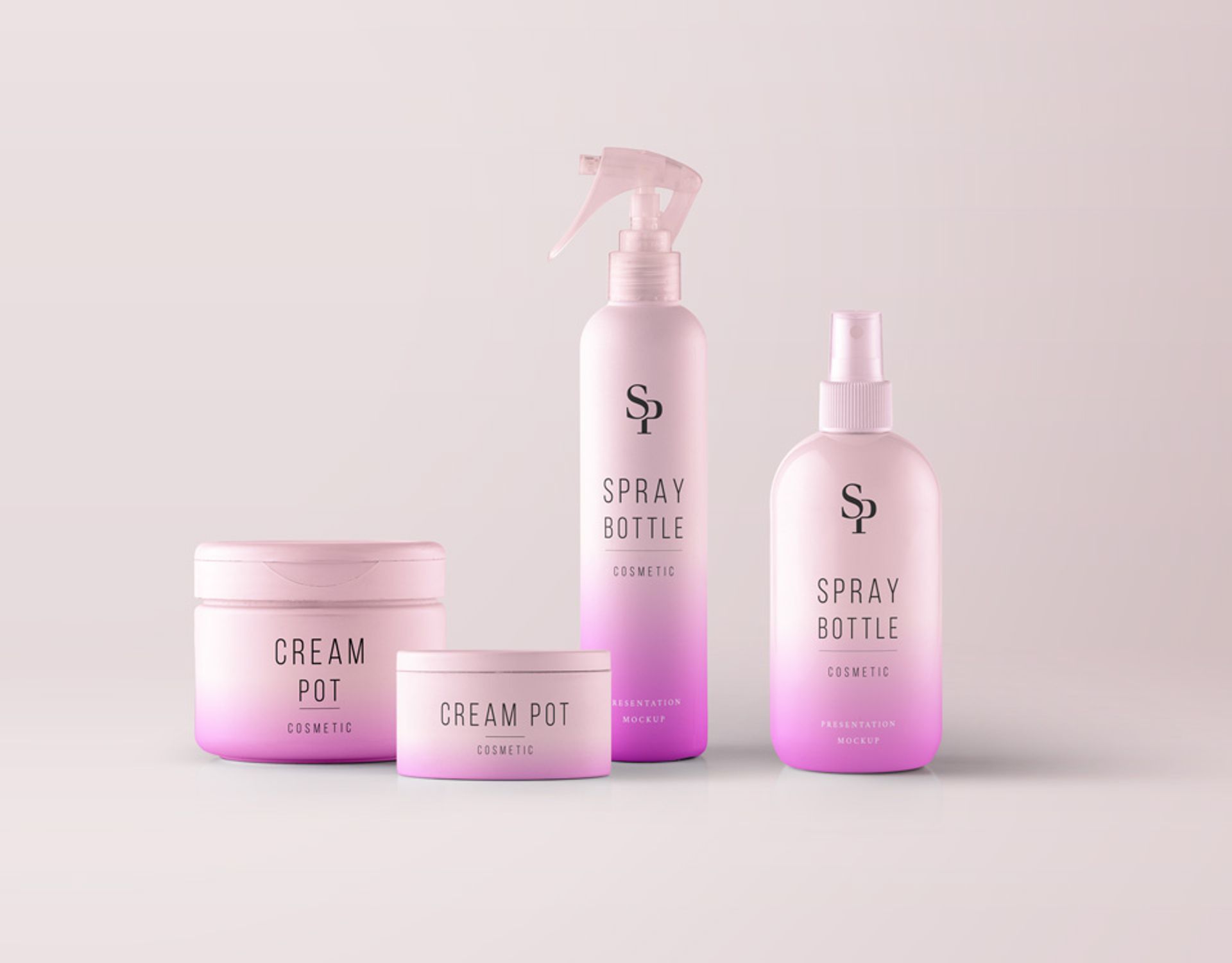 Psd Cosmetic Packaging Mockup Vol2 | Pixeden Club