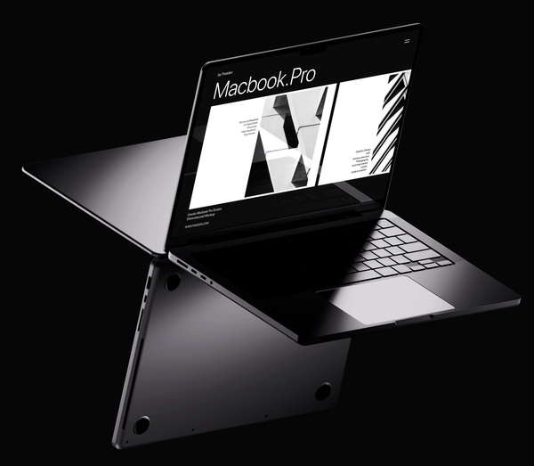 Psd MacBook Pro Mockup Screen Showcase