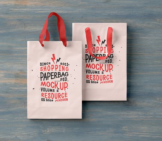 Psd Shopping Bag Mockup Vol2