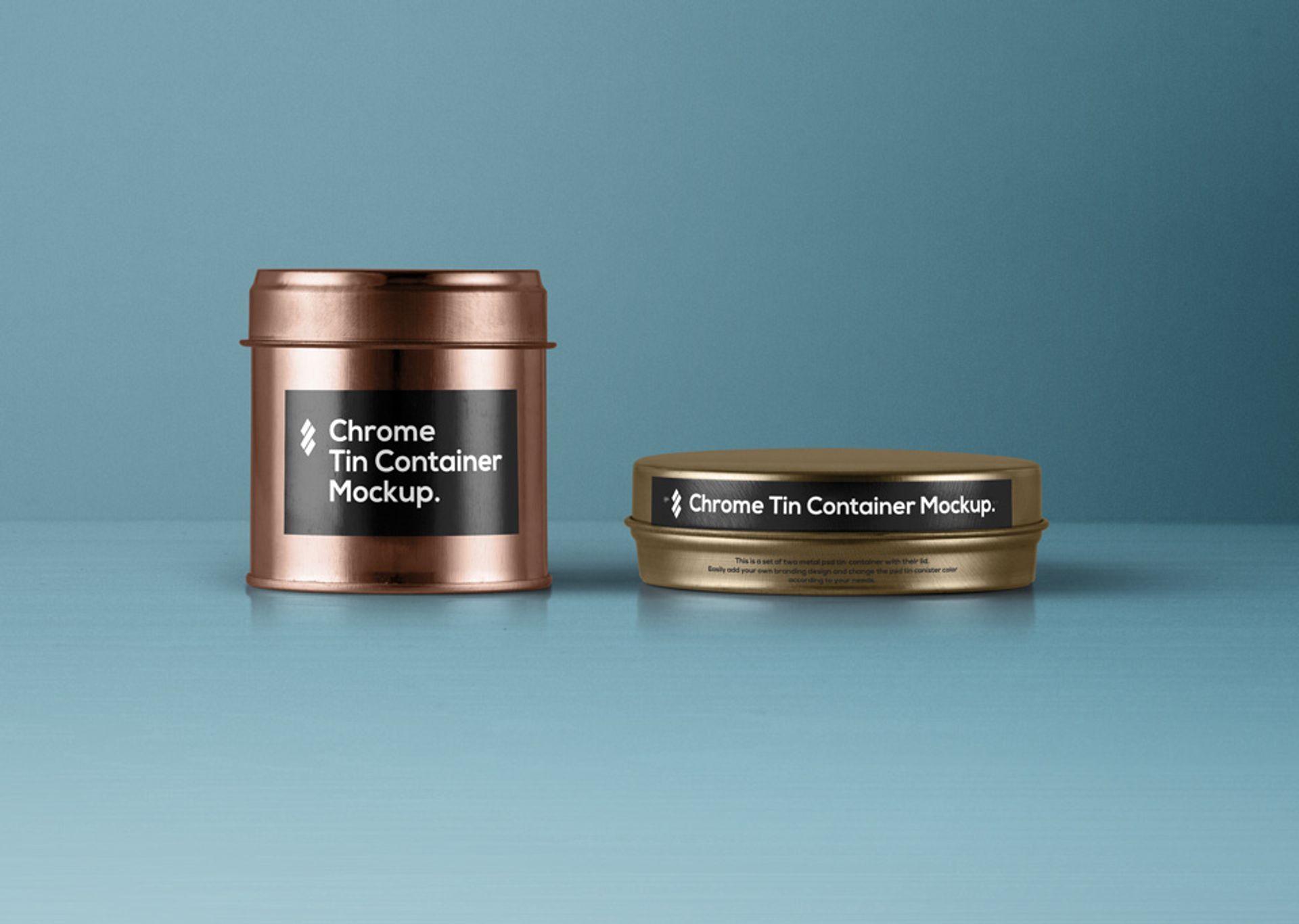 Psd Tin Container Packaging Vol4 | Pixeden Club