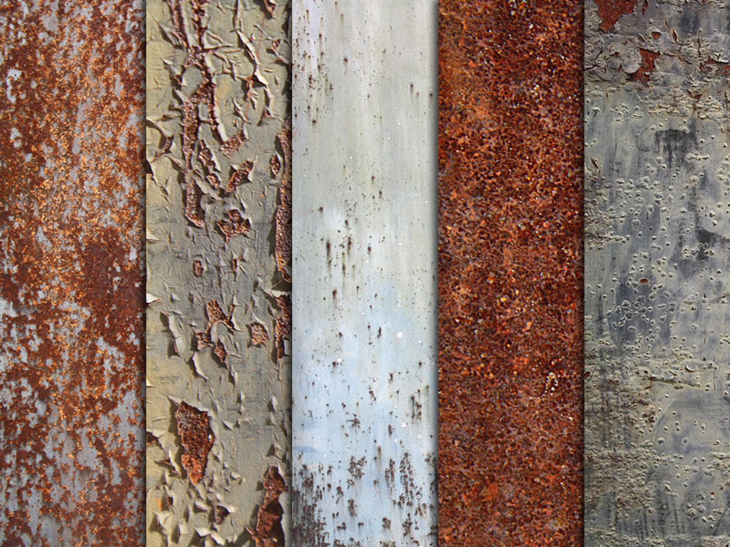 5 Rotten Rusty Textures Pack 1 | Pixeden Club