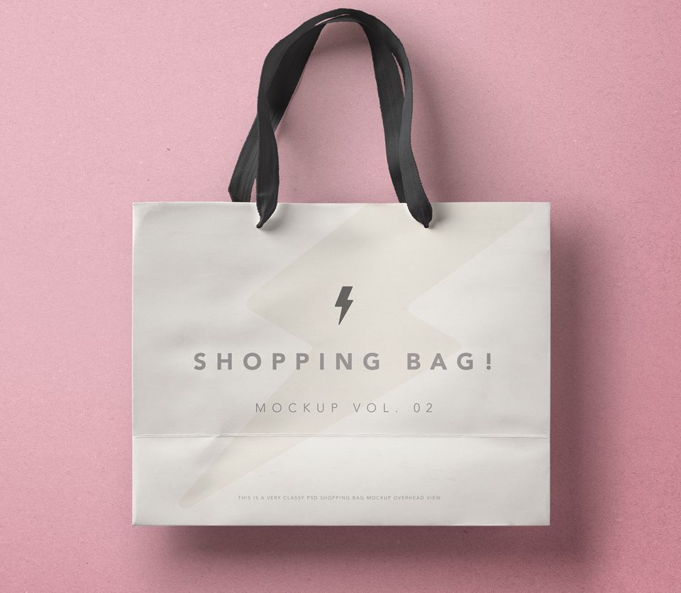 Psd Tote Bag Fabric Mockup Vol4