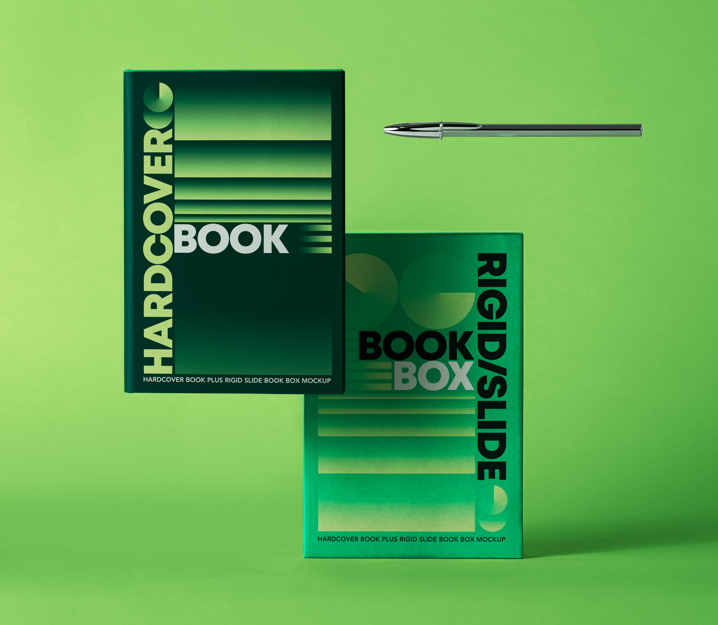 Slide Box Hardcover Psd Book Mockup Pixeden Club