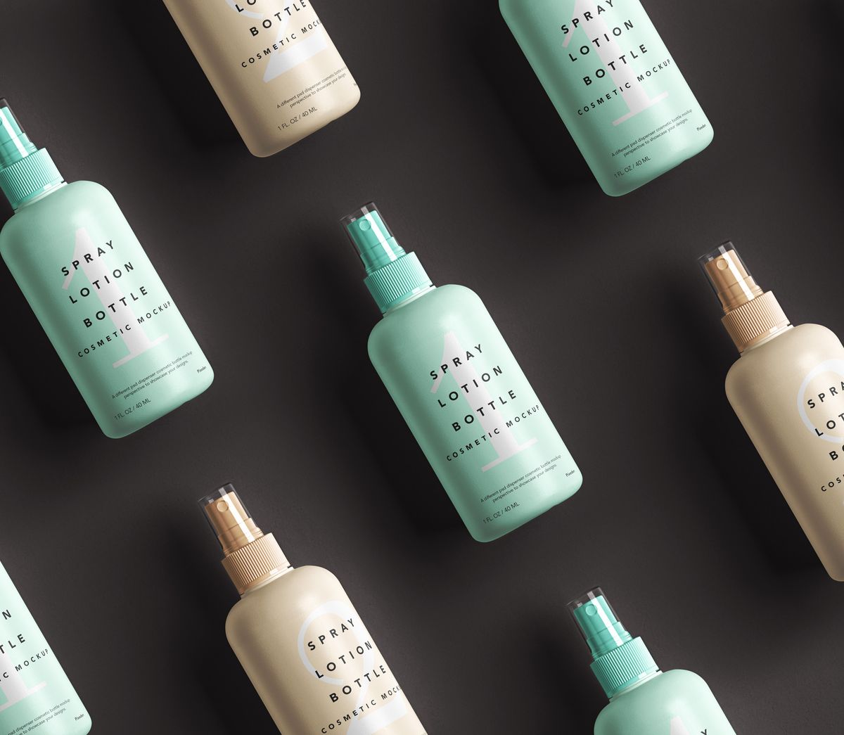 7856+ Psd Juice Smoothie Bottle Mockup