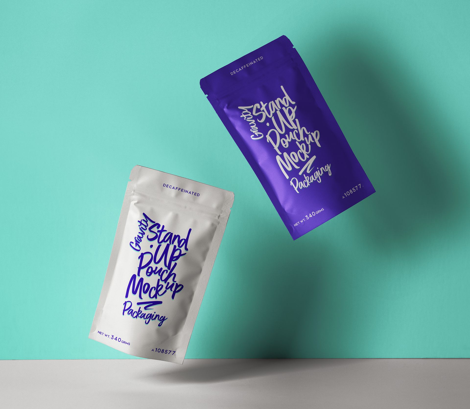 Stand-Up Psd Pouch Packaging Mockup | Pixeden Club