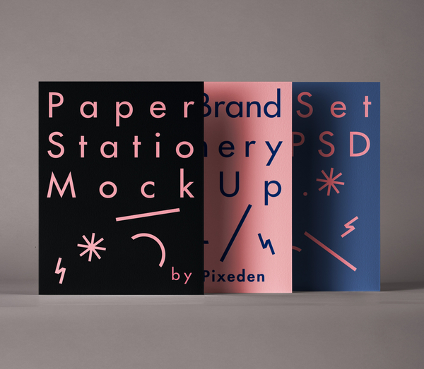 Stationery Psd Branding Mockup Set 2