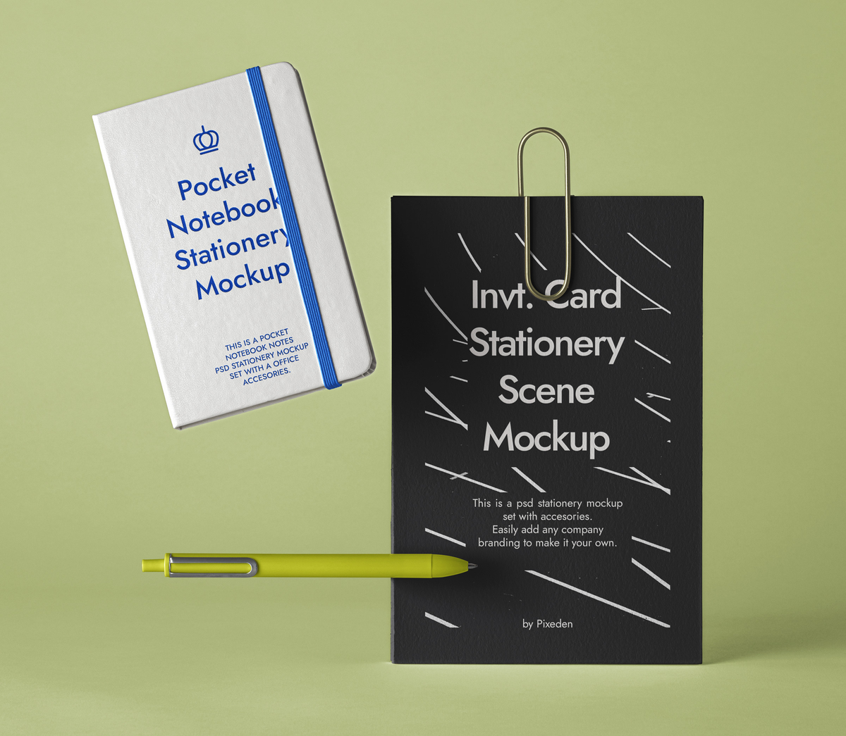Psd Ringed Paper Notebook Mockup | Pixeden Club