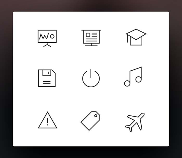 Tab Bar Icons iOS 7 Vol4