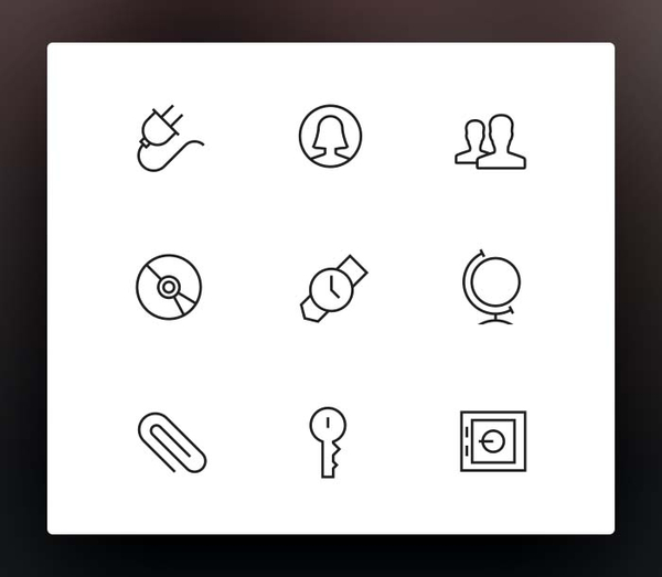 Tab Bar Icons iOS 7 Vol5