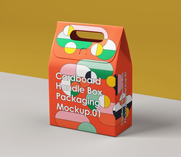 Takeaway Psd Handle Box Packaging 