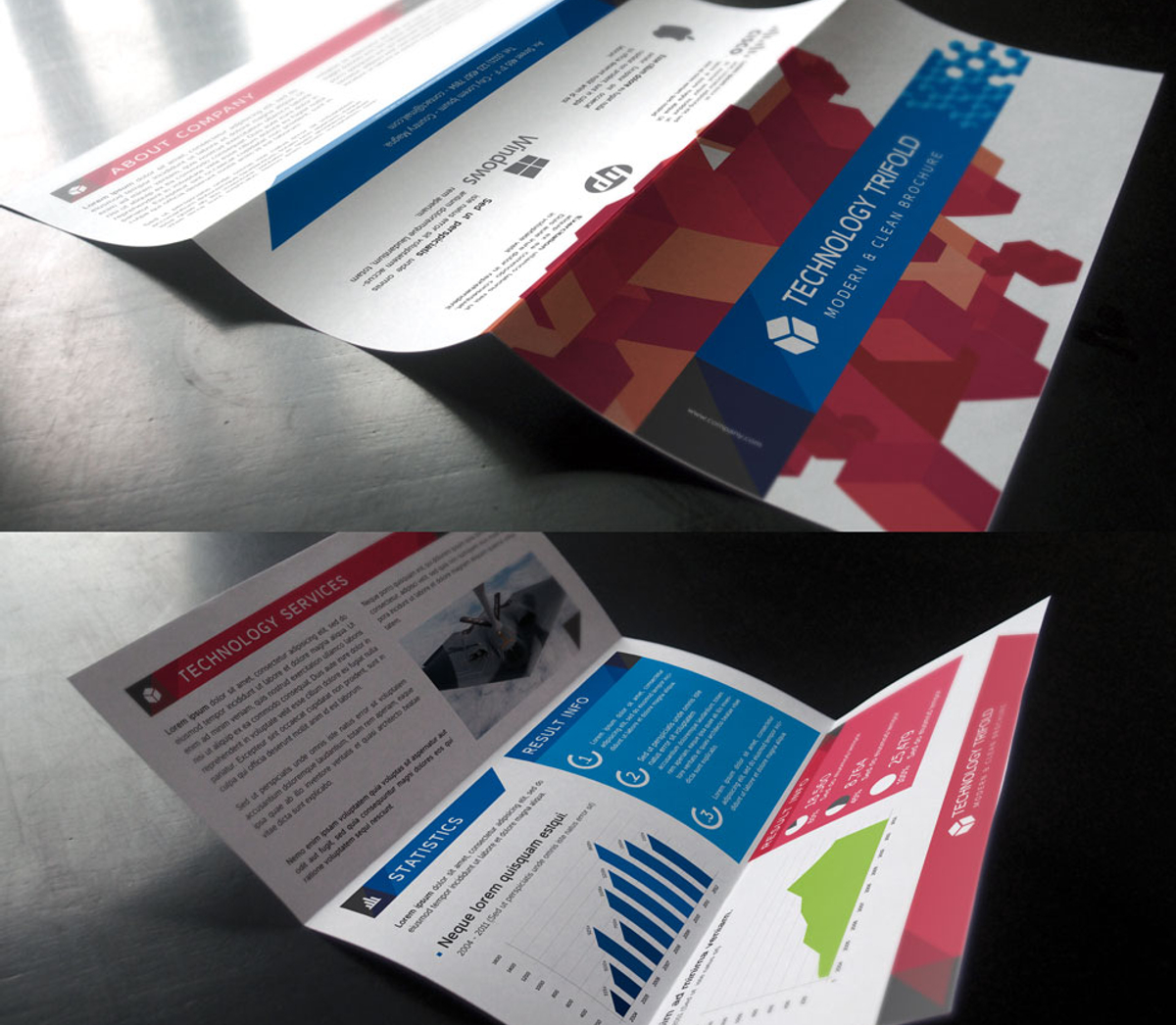 Signature Tri Fold Brochure Template | Pixeden Club