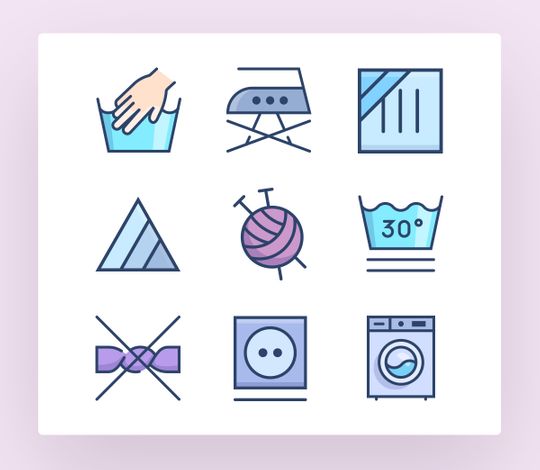 The Color Icons Set :: Laundry