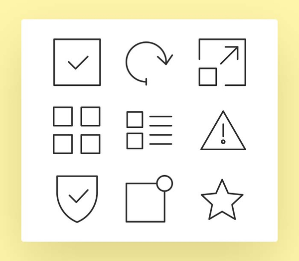 The Icons Font Set :: Interface