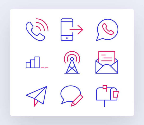 The Icons Set :: Communication