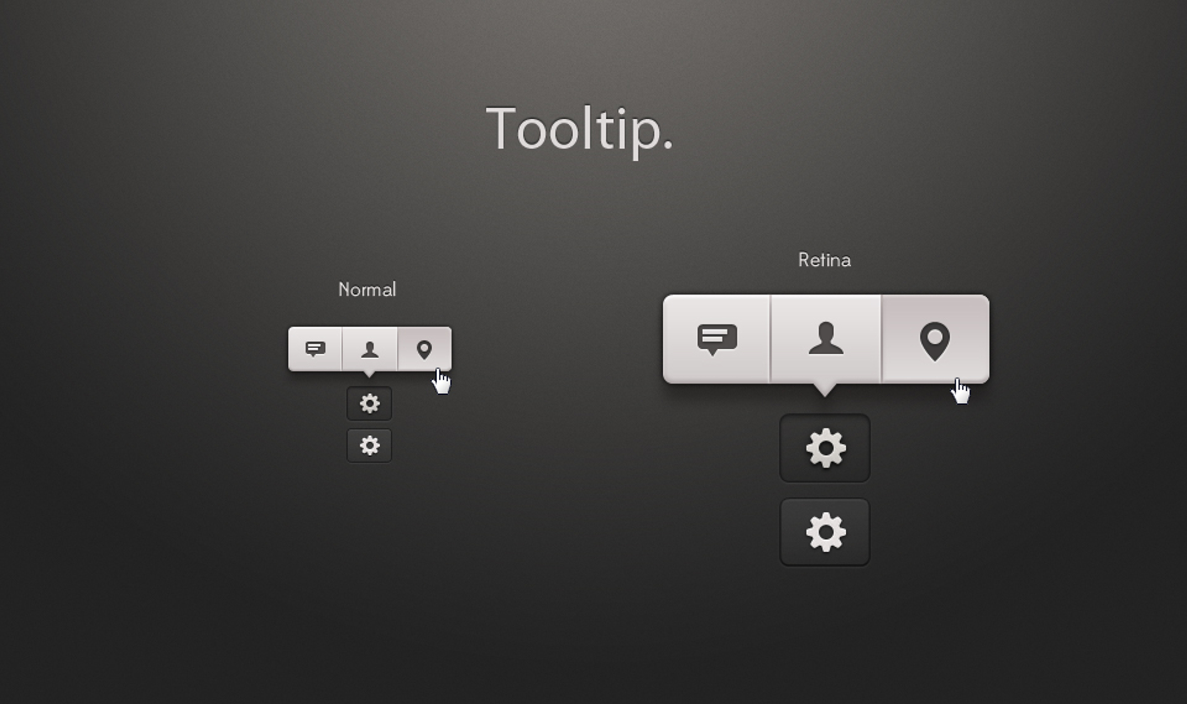 Tooltip iOS App UI Psd | Pixeden Club